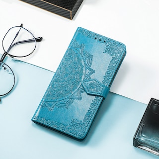 Foto 5 | Funda De Piel Tipo Cartera Para Nokia 5.4, Color Azul - Venta Internacional.