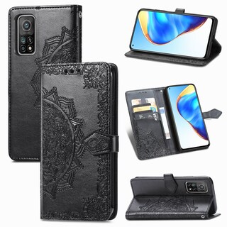 Foto 1 | Funda De Piel Tipo Cartera Para Xiaomi Mi 10t/10t Pro - Negra - Venta Internacional.