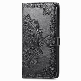 Foto 2 | Funda De Piel Tipo Cartera Para Xiaomi Mi 10t/10t Pro - Negra - Venta Internacional.