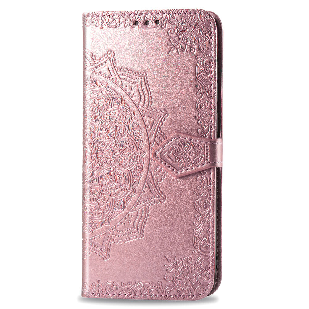 Foto 3 pulgar | Funda De Piel Tipo Cartera Para Nokia 3.2 - Oro Rosa - Venta Internacional.