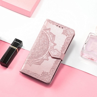Foto 5 | Funda De Piel Tipo Cartera Para Nokia 3.2 - Oro Rosa - Venta Internacional.