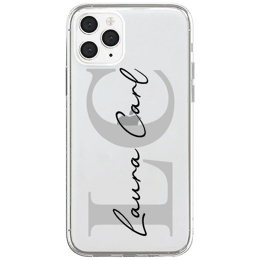 Foto 2 pulgar | Funda De Silicona Con Nombre Personalizado Diy Letters Para Iphone 11/8/se - Venta Internacional.
