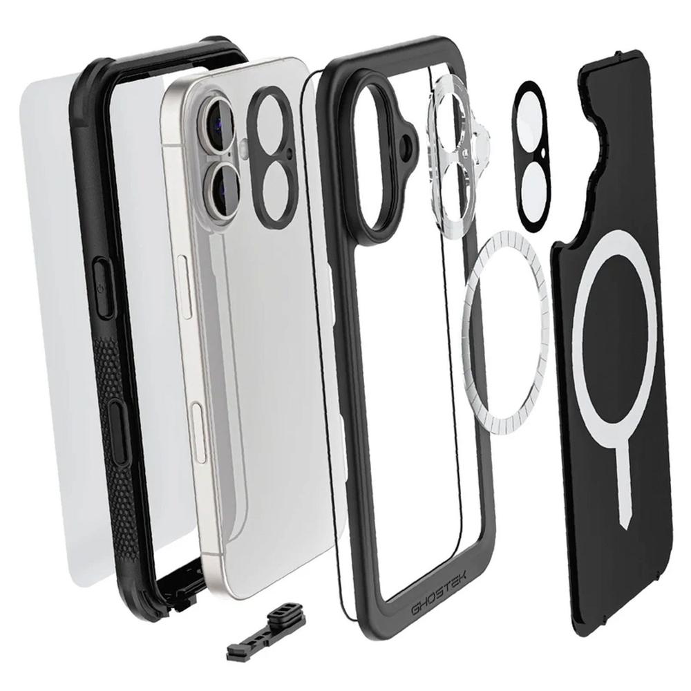 Foto 3 pulgar | . Funda Ghostek Nautical Para Iphone 16 Transp Mag Contra Agua