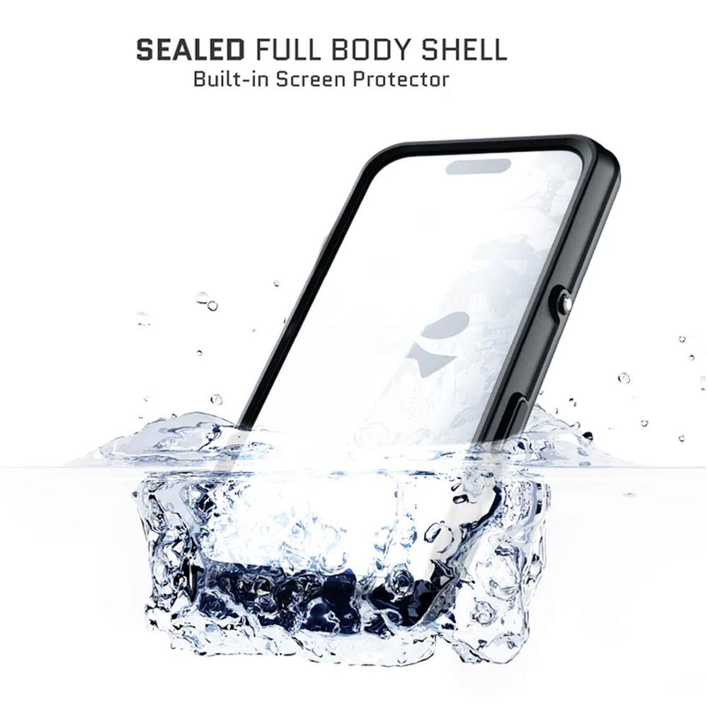Foto 8 pulgar | . Funda Ghostek Nautical Para Iphone 16 Transp Mag Contra Agua