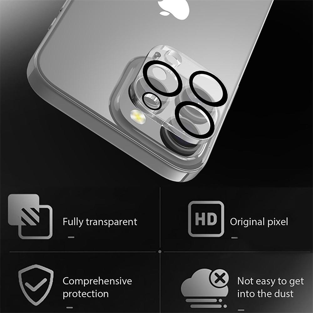 Foto 6 pulgar | Mica Vidrio Mybat Para Iphone 16 Pro Y 16 Pro Max Protectora De Camara