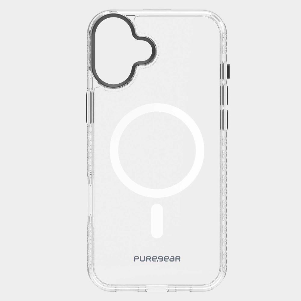 Foto 3 pulgar | . Funda Puregear Slimshell Plus Mag Para Iphone 16 Plus Transp Negro Compatible Con Magsafe