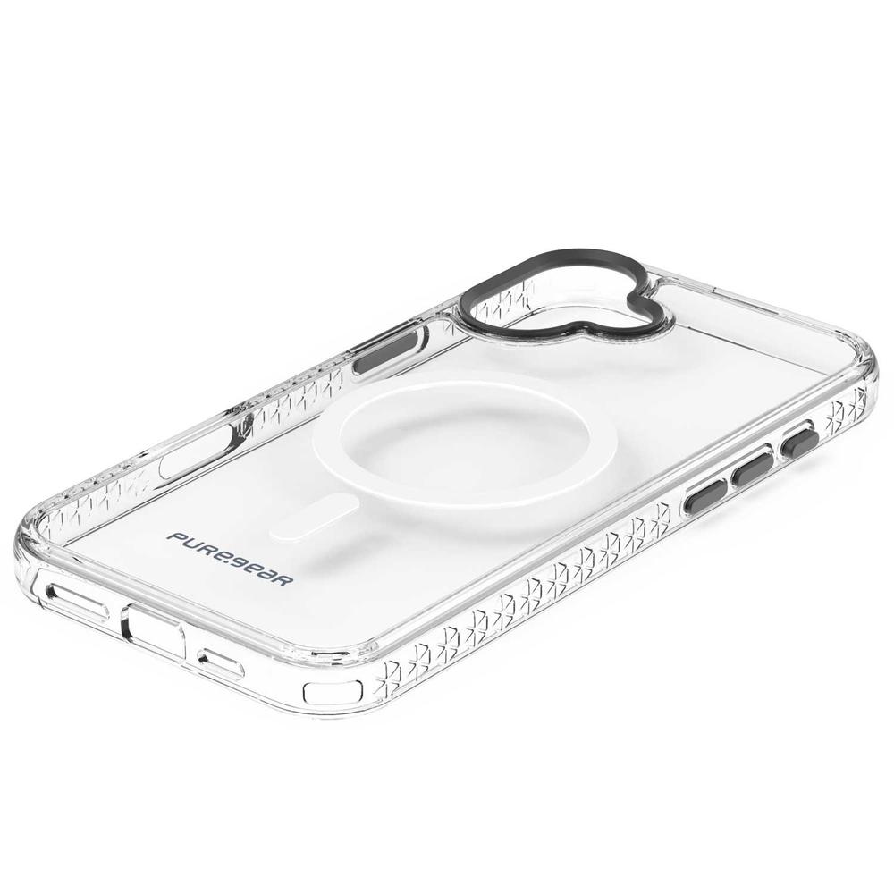 Foto 4 pulgar | . Funda Puregear Slimshell Plus Mag Para Iphone 16 Plus Transp Negro Compatible Con Magsafe