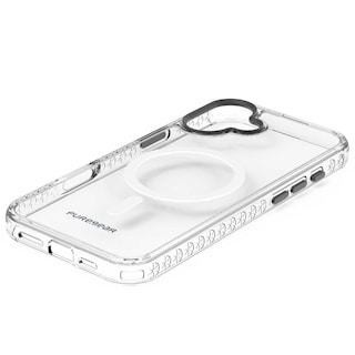 Foto 3 | . Funda Puregear Slimshell Plus Mag Para Iphone 16 Plus Transp Negro Compatible Con Magsafe