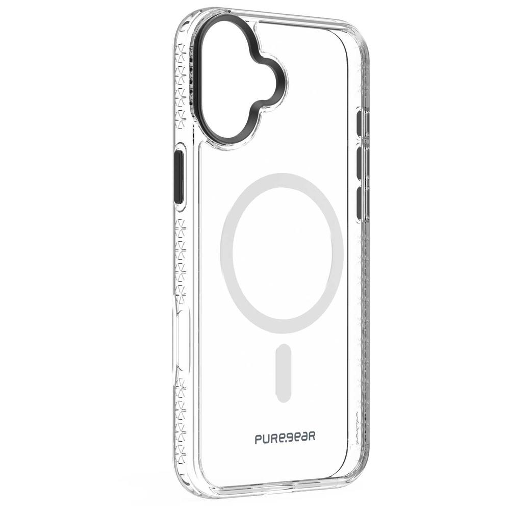 Foto 5 pulgar | . Funda Puregear Slimshell Plus Mag Para Iphone 16 Plus Transp Negro Compatible Con Magsafe
