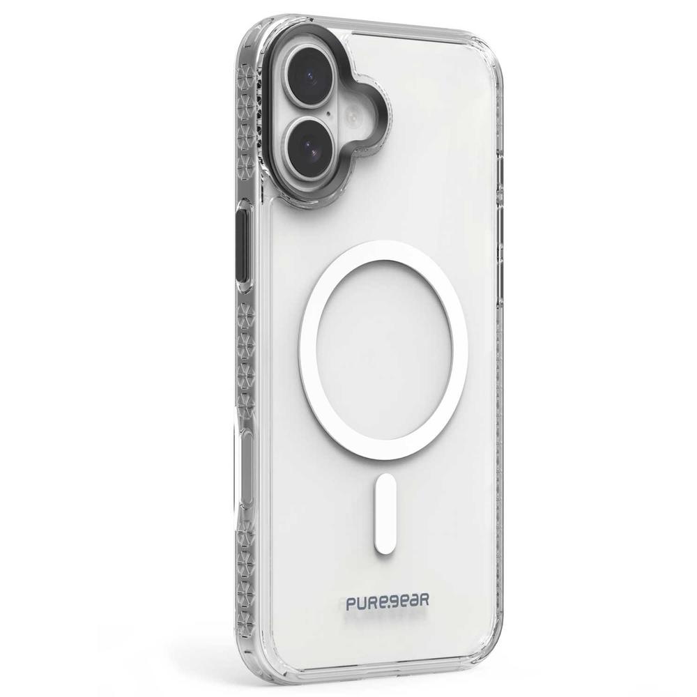 Foto 7 pulgar | . Funda Puregear Slimshell Plus Mag Para Iphone 16 Plus Transp Negro Compatible Con Magsafe