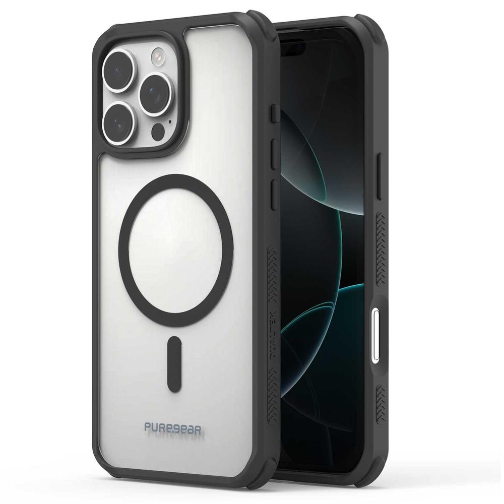 Foto 4 pulgar | . Funda Puregear Dualtek Clear Para Iphone 16 Pro Max Trans Neg