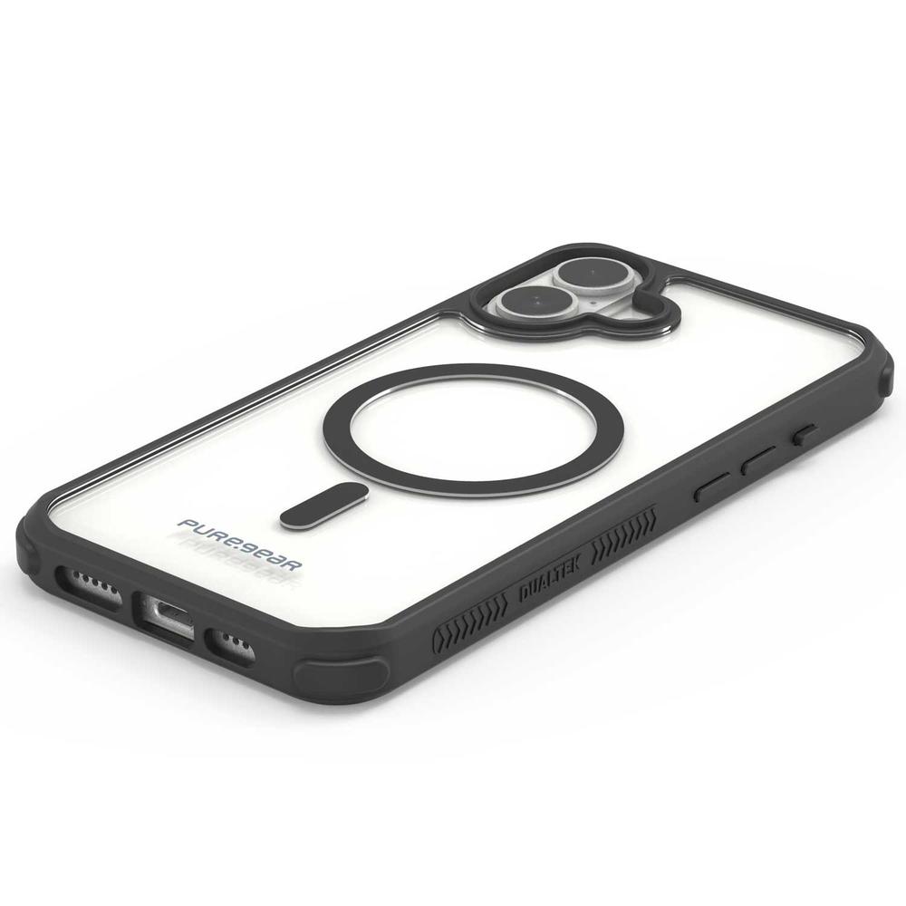 Foto 9 pulgar | . Funda Puregear Dualtek Clear Para Iphone 16 Plus Trans Neg