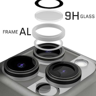 Foto 5 | Mica Vidrio Ghostek Para Iphone 16 Pro Y 16 Pro Max Protectora De Camara