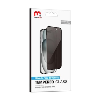 Foto 2 | Mica Vidrio Privacidad Mybat Para Iphone 16 Pro Max Protectora De Pantalla
