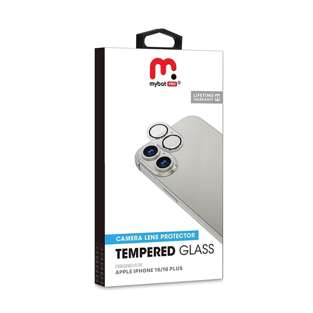 Foto 4 pulgar | Mica Vidrio Mybat Para Iphone 16 Y 16 Plus Protectora De Camara