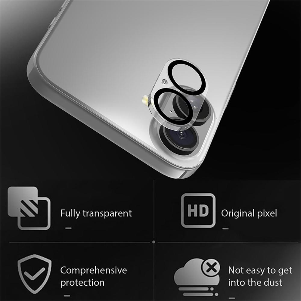 Foto 6 pulgar | Mica Vidrio Mybat Para Iphone 16 Y 16 Plus Protectora De Camara