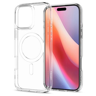 Foto 2 | . Funda Spigen Crystal Hybrid Mag Para Iphone 16 Pro Transparente