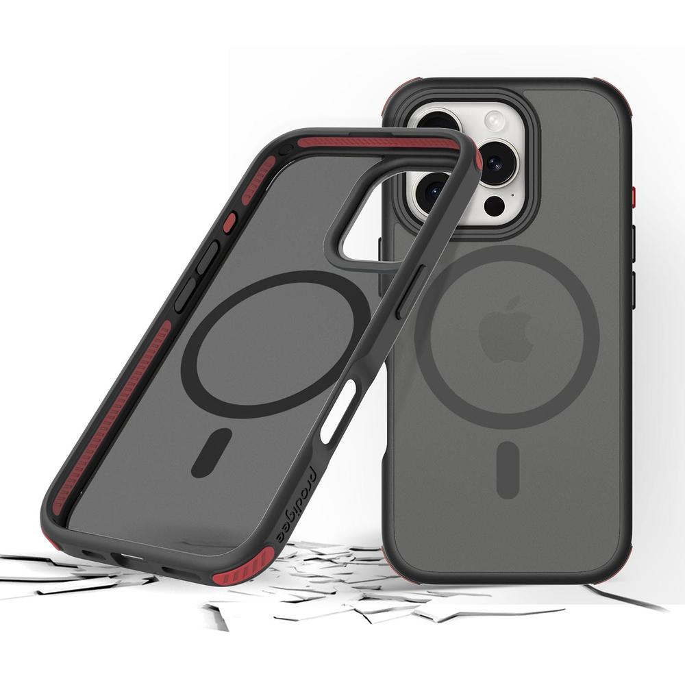 Foto 3 pulgar | . Funda Prodigee Formula Mag Para Iphone 16 Pro Humo Compatible Con Magsafe