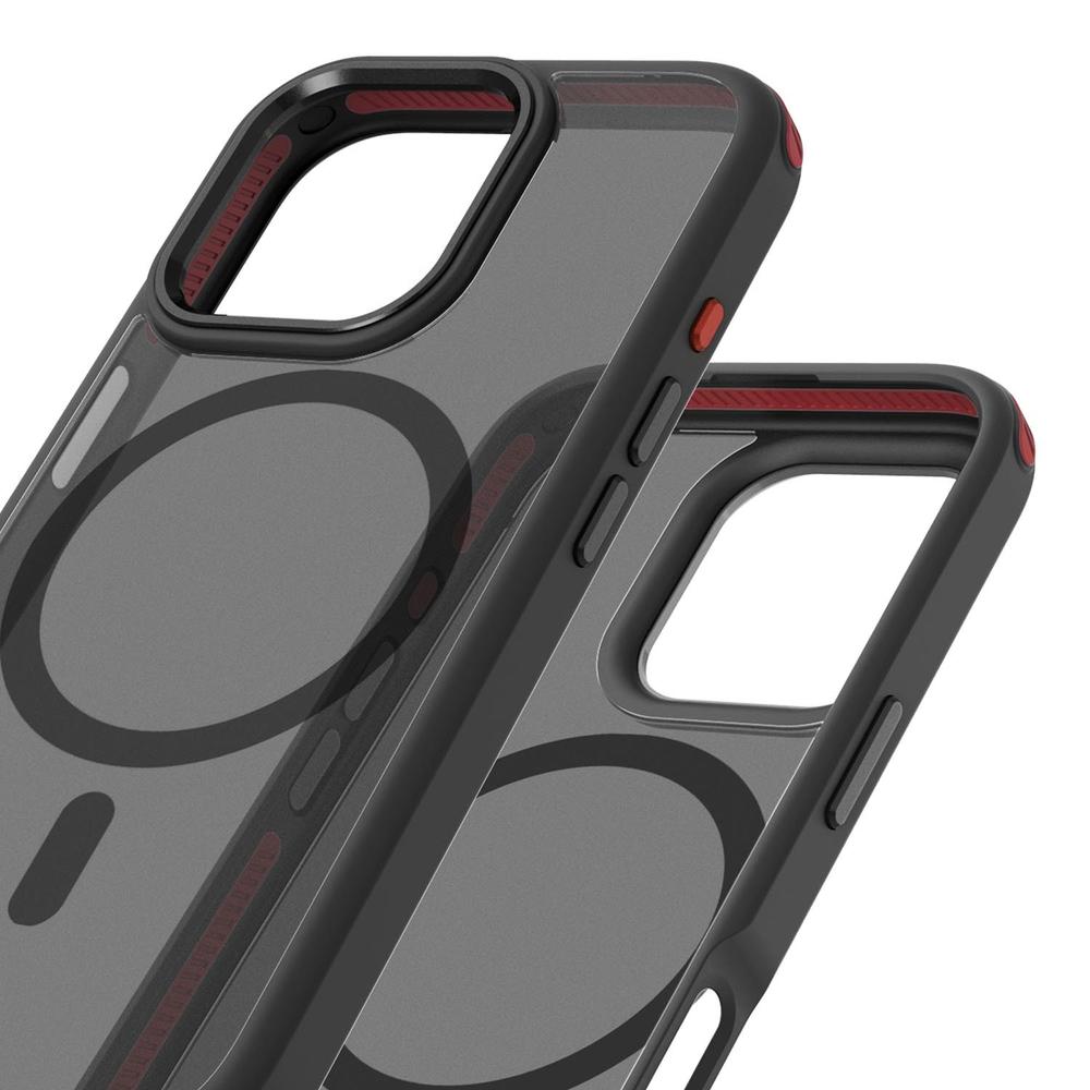 Foto 5 pulgar | . Funda Prodigee Formula Mag Para Iphone 16 Pro Humo Compatible Con Magsafe