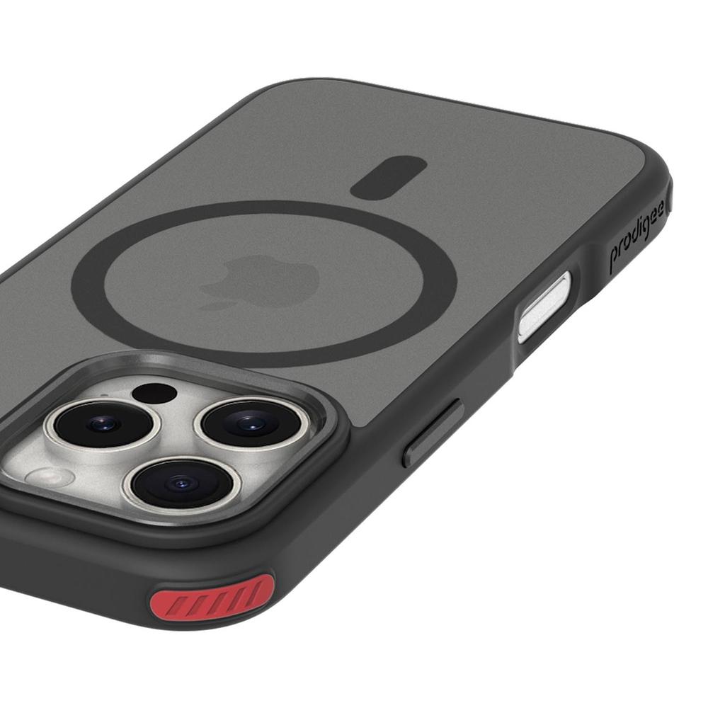 Foto 6 pulgar | . Funda Prodigee Formula Mag Para Iphone 16 Pro Humo Compatible Con Magsafe