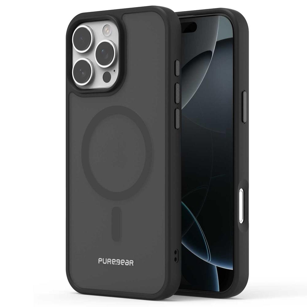 Foto 2 | . Funda Puregear Slimshell Pro Mag Para Iphone 16 Pro Max Transp Negra Compatible Con Magsafe