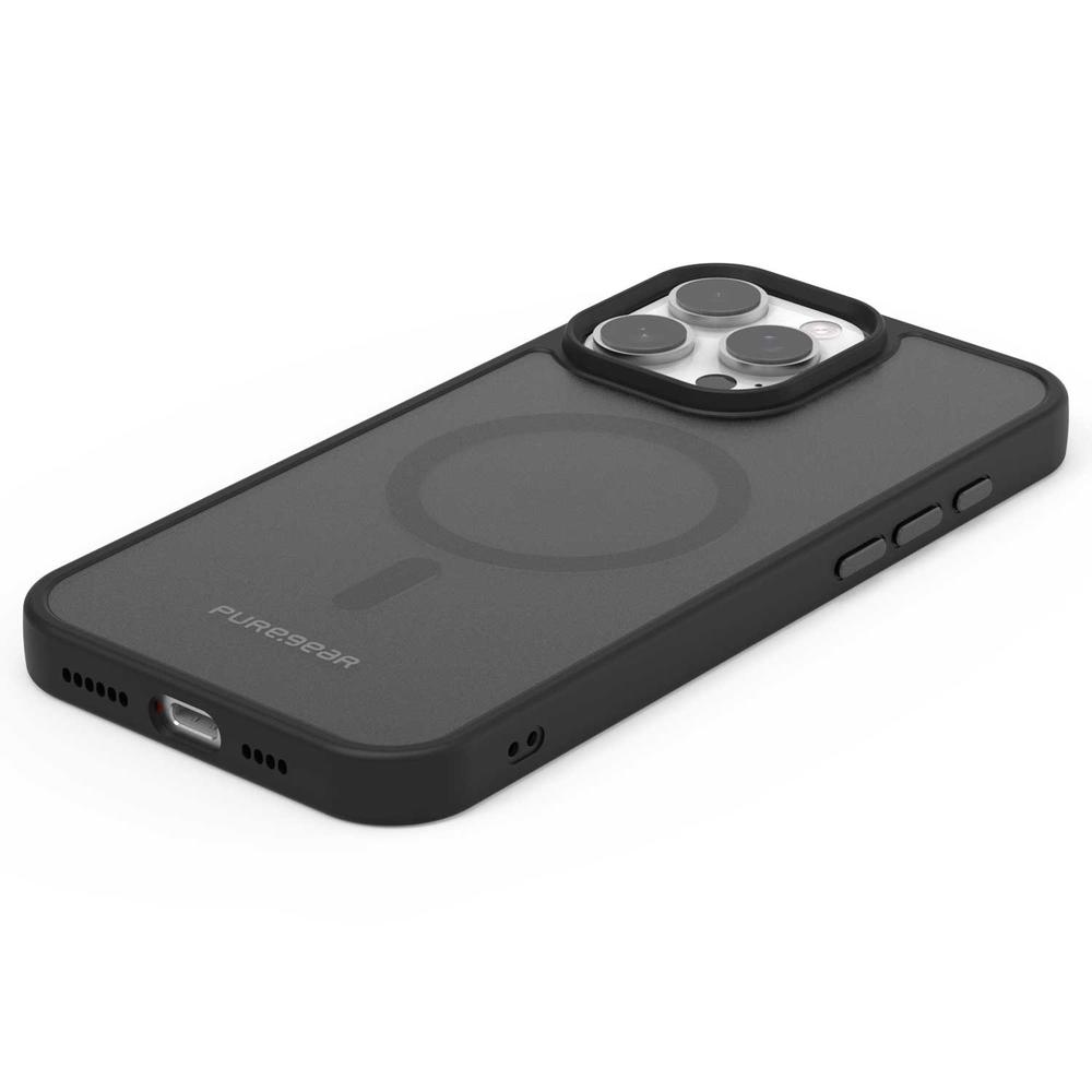 Foto 5 pulgar | . Funda Puregear Slimshell Pro Mag Para Iphone 16 Pro Max Transp Negra Compatible Con Magsafe