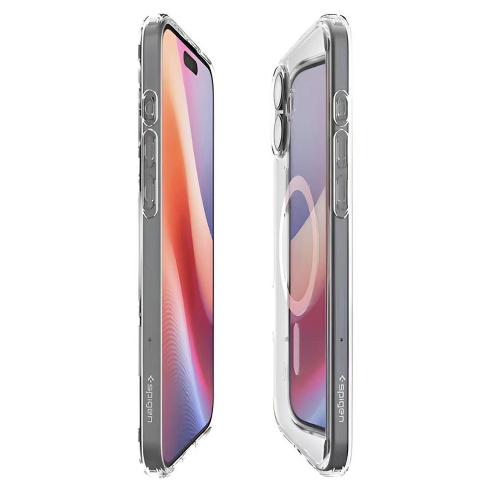 Foto 5 pulgar | . Funda Spigen Crystal Hybrid Mag Para Iphone 16 Plus Transparente
