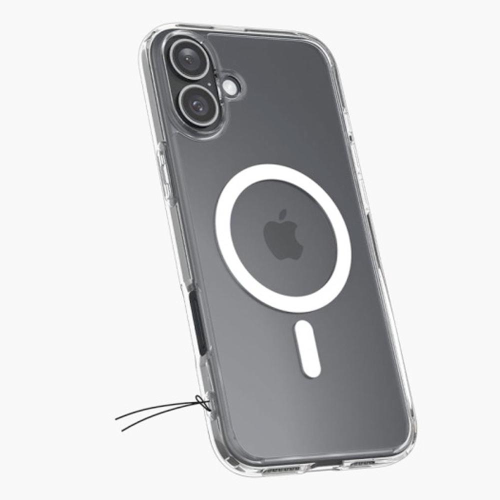 Foto 7 pulgar | . Funda Spigen Crystal Hybrid Mag Para Iphone 16 Plus Transparente