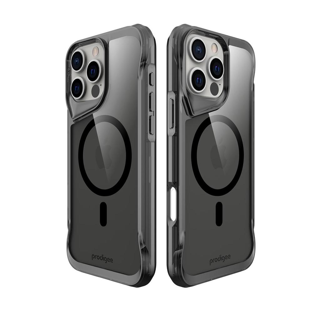 Foto 4 pulgar | . Funda Prodigee Superhero Mag Para Iphone 16 Pro Humo Compatible Con Magsafe
