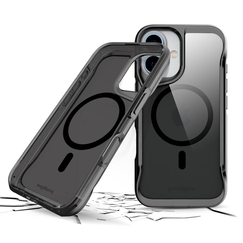 Foto 3 pulgar | . Funda Prodigee Superhero Mag Para Iphone 16 Humo Compatible Con Magsafe