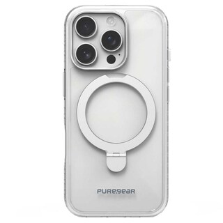 Foto 1 | . Funda Puregear Slimshell Kik Mag Para Iphone 16 Pro Max Transp Plata Compatible Con Magsafe