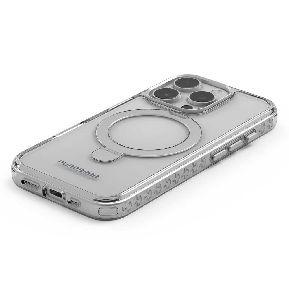 Foto 5 pulgar | . Funda Puregear Slimshell Kik Mag Para Iphone 16 Pro Max Transp Plata Compatible Con Magsafe
