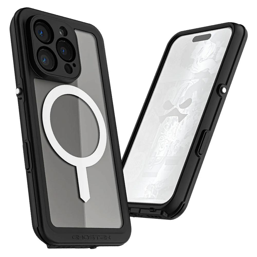 Foto 2 pulgar | . Funda Ghostek Nautical Para Iphone 16 Pro Transp Mag Contra Agua