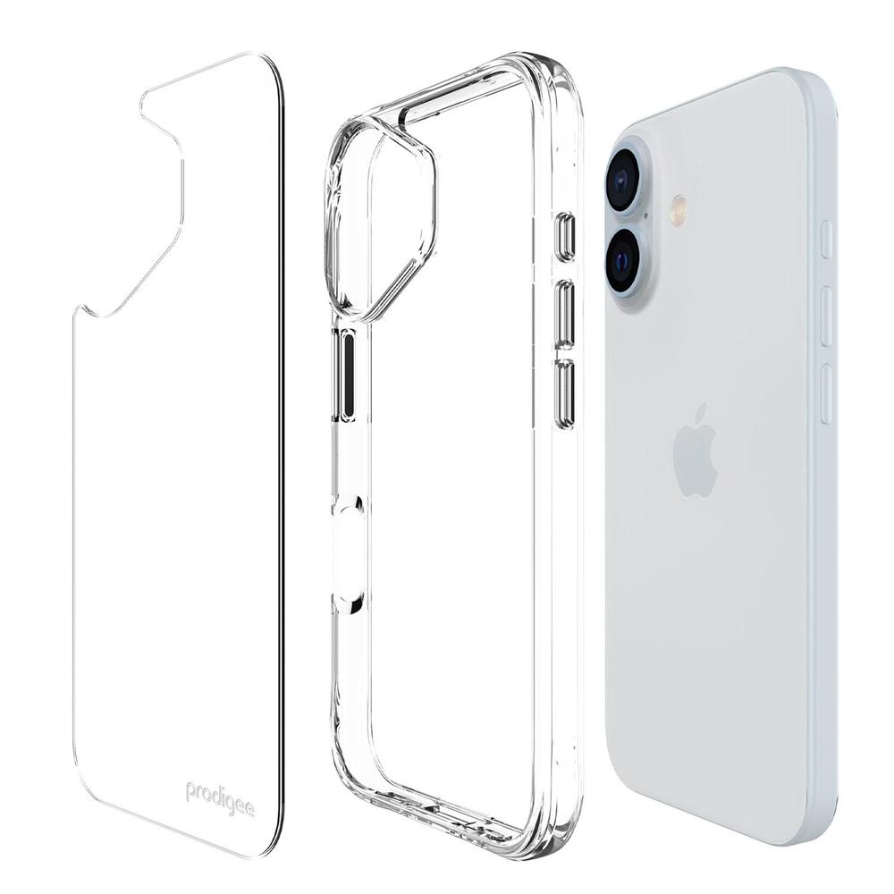 Foto 3 pulgar | . Funda Prodigee Hero Para Iphone 16 Transparente