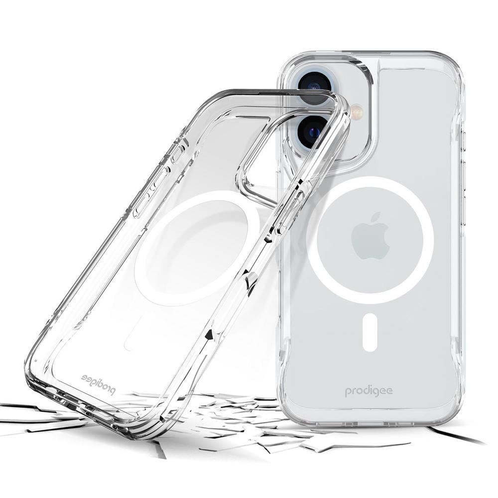 Foto 3 pulgar | . Funda Prodigee Superhero Mag Para Iphone 16 Transp Compatible Con Magsafe