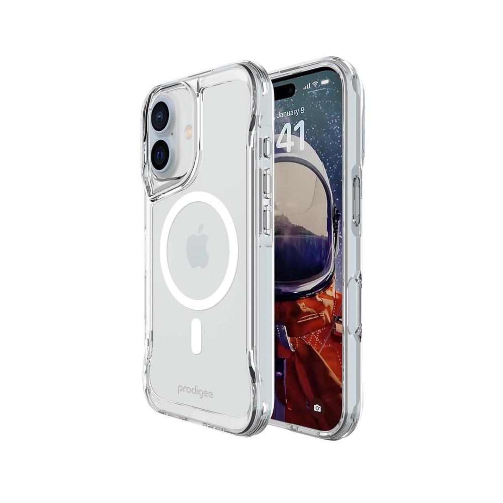 Foto 6 pulgar | . Funda Prodigee Superhero Mag Para Iphone 16 Transp Compatible Con Magsafe