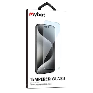 Foto 2 | Mica Vidrio Mybat Para Iphone 16 Pro Max Protectora De Pantalla Transparente