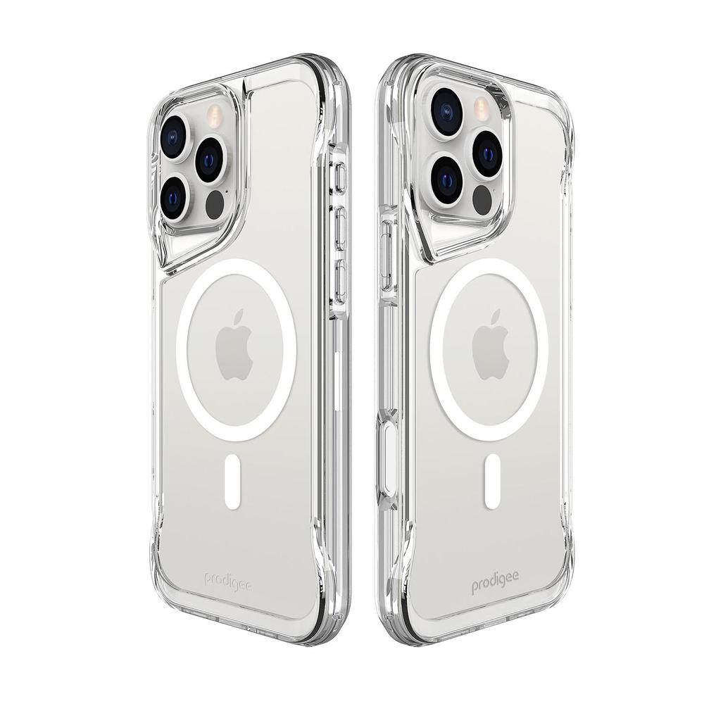 Foto 5 pulgar | . Funda Prodigee Superhero Mag Para Iphone 16 Pro Transp Compatible Con Magsafe