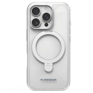 Foto 1 | . Funda Puregear Slimshell Kik Mag Para Iphone 16 Pro Transp Plata Compatible Con Magsafe
