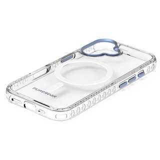 Foto 3 | . Funda Puregear Slimshell Plus Mag Para Iphone 16 Transp Azul Compatible Con Magsafe