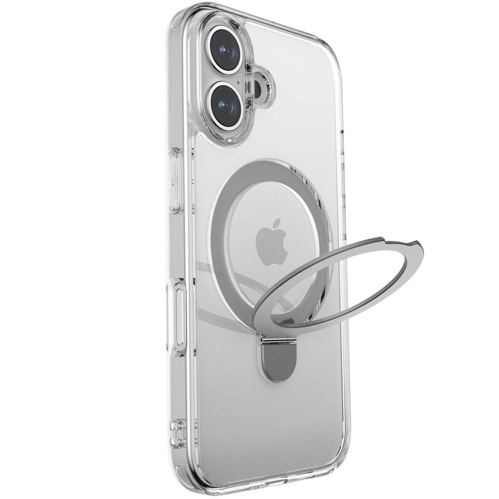 . Funda Raptic Air Stand Para Iphone 16 Plus Transparente