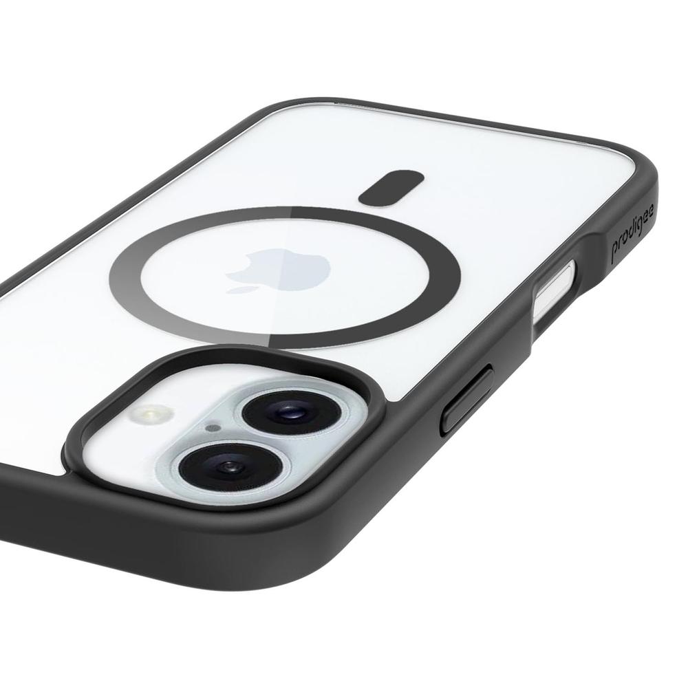 Foto 6 pulgar | . Funda Prodigee Magneteek Para Iphone 16 Negra Transparente