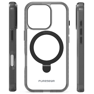 Foto 2 | . Funda Puregear Slimshell Kik Mag Para Iphone 16 Pro Transp Negro Compatible Con Magsafe