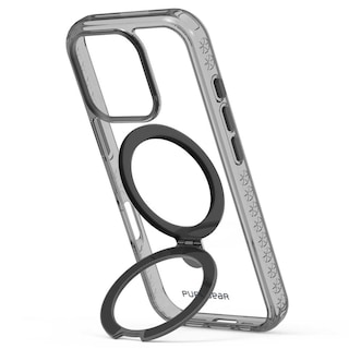 Foto 3 | . Funda Puregear Slimshell Kik Mag Para Iphone 16 Pro Transp Negro Compatible Con Magsafe