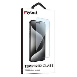 Foto 2 | Mica Vidrio Mybat Para Iphone 16 Plus Protectora De Pantalla Transparente