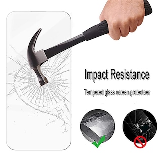 Foto 7 | Mica Vidrio Mybat Para Iphone 16 Plus Protectora De Pantalla Transparente