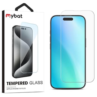 Foto 8 | Mica Vidrio Mybat Para Iphone 16 Plus Protectora De Pantalla Transparente
