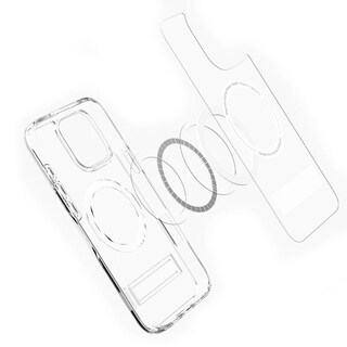 Foto 2 | . Funda Spigen Slim Armor S Magfit Para Iphone 16 Pro Transparente