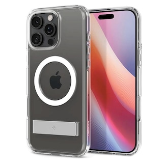 Foto 3 | . Funda Spigen Slim Armor S Magfit Para Iphone 16 Pro Transparente