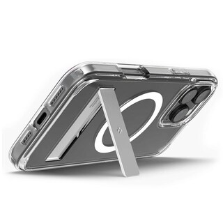 Foto 4 | . Funda Spigen Slim Armor S Magfit Para Iphone 16 Pro Transparente